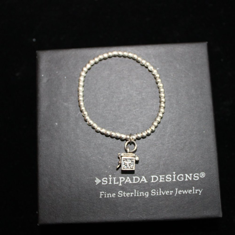 Silpada, Child's Prayer Box Bracelet, B 1289